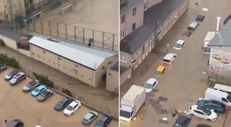 İstanbul'da onlarca araç sular altında kaldı! İşte o görüntüler