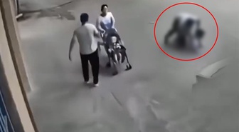 Çocuklarının gözü önünde anneye cinsel saldırı girişimi