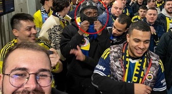Tanınmamak için kar maskesi taktı ama işe yaramadı! Fenerbahçe maçında sürpriz