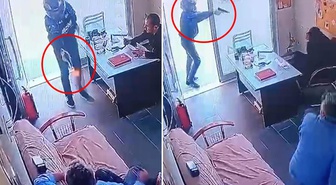 Isparta’da akaryakıt istasyonuna silahlı saldırı! Dehşet anları kamerada