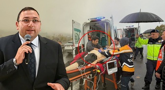 Doktorun çabaları yetmedi! İşte Dündar Ziya Gültekin'in hayatını kaybettiği kaza yerinden ilk görüntüler