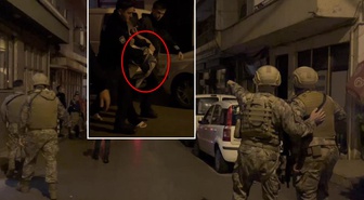 Bursa Osmangazi'de annesini rehin alan şahıs özel harekatla gözaltına alındı
