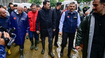 Bakan Kurum ve Bakan Çiftçi, Ayazağa'da incelemelerde bulundu