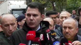 Sel bölgesinde Bakan Kurum'u kızdıran soru: Tek kelimeyle ifade etmek gerekirse acizliktir