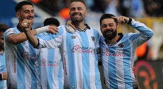 2 golle 3 puan! Erzurumspor iç sahada bir başka