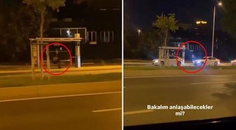 Görüntü Türkiye'den! Kentin göbeğinde fuhuş pazarlığı yapılıyor