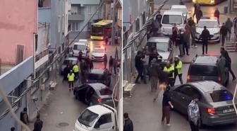 Mahalleliye bak sen! Şüphelileri kaçırdılar, polis ateş açtı