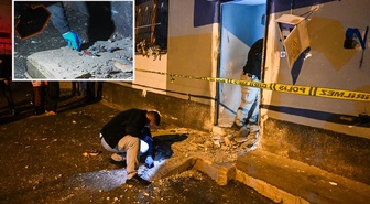 Adana’da bir evin kapısına el yapımı patlayıcı atıldı! Evde çocuklar da vardı