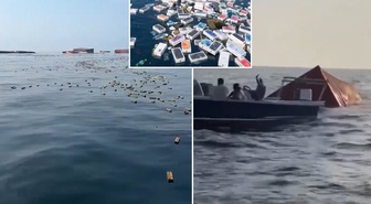 Hürmüz'de şaşırtan manzara! Balık yerine iPhone avına çıktılar