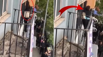 2 erkekle kaldığı otel odasının penceresine çıktı! Sonrası korkunç
