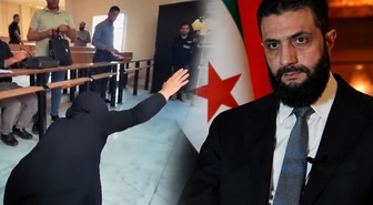 Görüntü Suriye'den! Mahkemenin kararı sonrası 'Yaşasın adalet' diye bağırdı