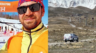 Erciyes'te acı son! Hollandalı dağcıyla zirveye tırmanan rehber Hasan Ali Şahin 300 metre yuvarlanıp öldü