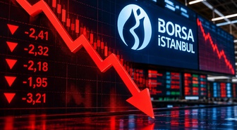 İstifaların ardından Borsa İstanbul'da sert düşüş