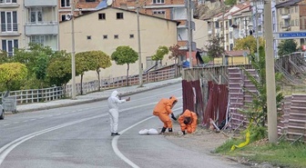 Gümüşhane'de kanalizasyondan çıkan gaz paniğe yol açtı! Polis megafonla 'Camları kapatın' uyarısı yaptı