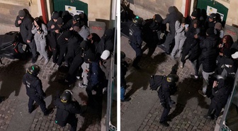 Fransa'da polis şiddeti kamerada! Gençleri tek tek copladılar