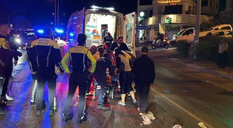 Bodrum'da karşıya geçmeye çalışan 79 yaşındaki kadın, motosikletin çarpmasıyla hayatını kaybetti! O anlar kamerada