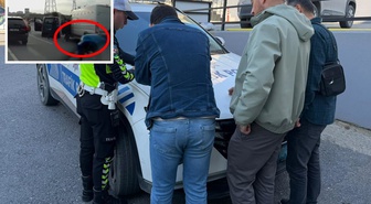 Başakşehir'de araçtan inip kavga eden 2 sürücüye 360 bin lira ceza kesildi
