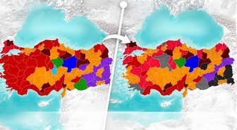 31 Mart 2024’te oluşan 'kırmızı ağırlıklı' harita değişti: 37 ilde belediyeyi yöneten parti değişti