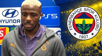 Osimhen'den bomba sözler: Galibiyet sonrası Fenerbahçe derbisini işaret etti
