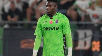 Trabzonsporlu Andre Onana trafik kazası geçirdi