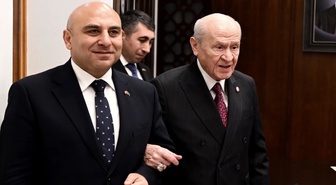 Bahçeli, Azerbaycan Büyükelçisi Reşad Aslanov'u ağırladı