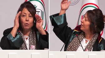 İstanbul Barosu seçimlerinde ilginç anlar: Başkan adayı kürsüye çıkıp türkü söyledi