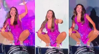 Hadise'den 'Yok artık' dedirten kapanış dansı