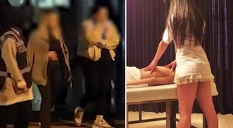 Masaj salonu adı altında fuhuş yaptırmışlar! 13 adrese polis baskını