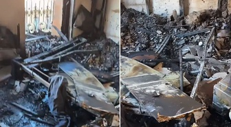 Görüntü Paris'ten! Protestolar sırasında evi harabeye çevirdiler