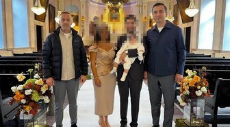 AK Partili başkanın vaftiz törenine katılması büyük tartışma yarattı