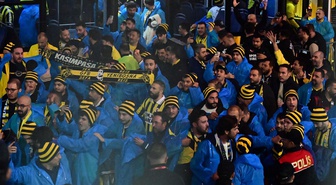 Fenerbahçe taraftarının stada girişinde kriz