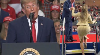 Trump'tan Nicki Minaj'a olay sözler: O kalçayı gözden kaçırmak zor