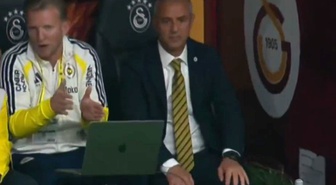 Derbiye damga vuran görüntü! İsmail Kartal'a tepki yağdı