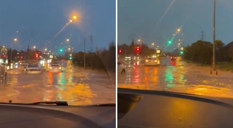 Görüntüler İstanbul'dan! Sağanağın vurduğu Tuzla ve Pendik'te yollar göle döndü