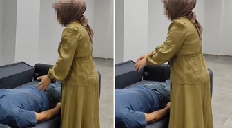 Bir de kayda alıp paylaştılar! Tartışma yaratan tedavi yöntemi