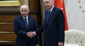 Erdoğan ile Bahçeli arasında sürpriz görüşme