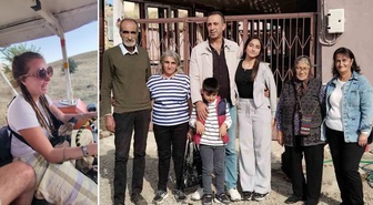 Sivas'ta aracı bozulan Alman gezgini 11 gün evlerinde ağırladılar! Vedada gözyaşlarına hakim olamadı