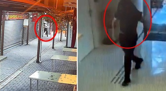 Aynı gece hem telefoncuya, hem bankaya girdi! Hırsızın o anları kamerada