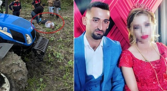 Evlilik yıl dönümüne 1 gün kalmıştı! Tarlada kahreden son