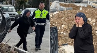 Otomobil takla attı, haberi alan anne koşarak geldi! Manzarayı görünce dayanamadı