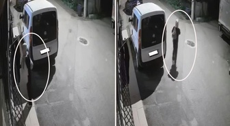 Pazardan alışveriş yapar gibi kıyafet seçti! Kameralar kayıttaydı