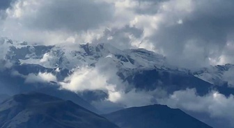 Sıcaklıklar düştü, ilk kar geldi