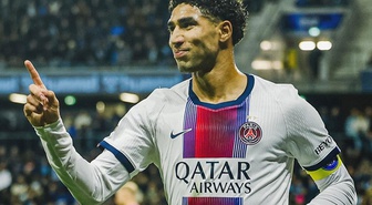 Hakimi'den sıra dışı performans! PSG, rakibini beşledi