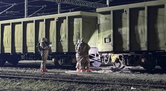 Kayseri'de yük treninde nitrik asit alarmı! Sızıntı yapan vagon karantinaya alındı