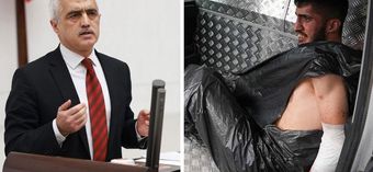 DEM Partili Gergerlioğlu, polisimizi şehit eden katile siyah poşet giydirilmesine tepkili