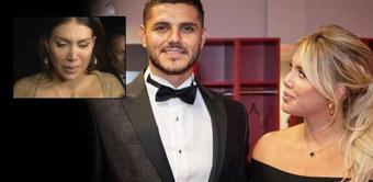 Wanda Nara, Icardi soruları karşısında gözyaşlarına boğuldu