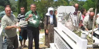 Başkan Balıkçı'nın Mezarına Çirkin Saldırı