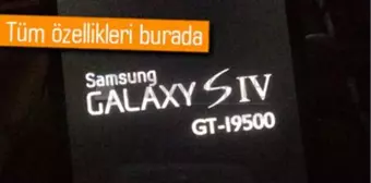 Samsung Galaxy S4'ün İşlemcisi Sızdı