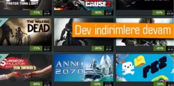 Steam'in Dev İndirimlerinde İkinci Gün