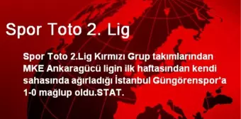 MKE Ankaragücü - İstanbul Güngörenspor: 1-0